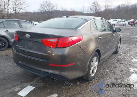 2014 Kia Optima Lx z USA, uszkodzony, nr VIN 5XXGM4A76EG290210